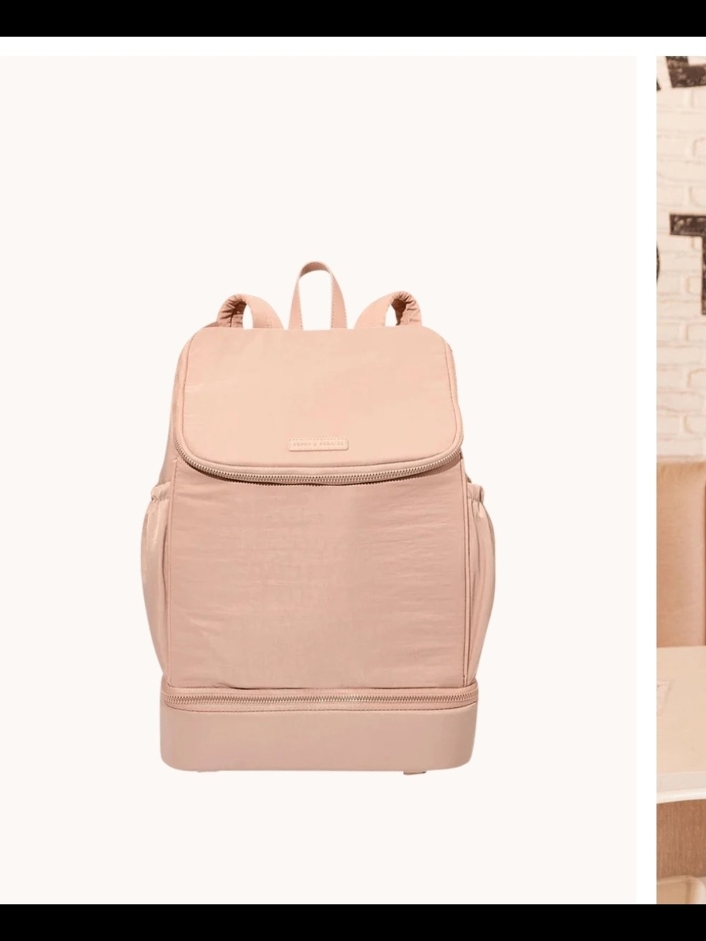 ⭐️ Poppy & Peonies "Summit Backpack" | Blush Pink | NWT - Picture 3 of 8